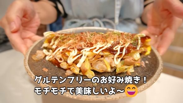 ライスペーパーお好み焼き