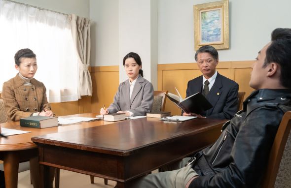 川床明日香さんが出演する「虎に翼」24週のワンシーン