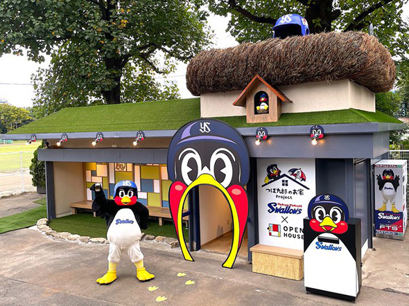 つば九郎ハウ巣