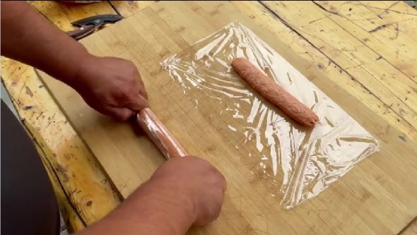 ビッグサイズの釜で焼くピザ