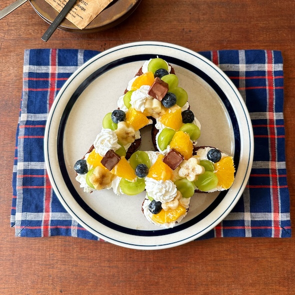 簡単ナンバーケーキの作り方