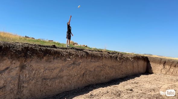 中性浮力下での卵の落下実験