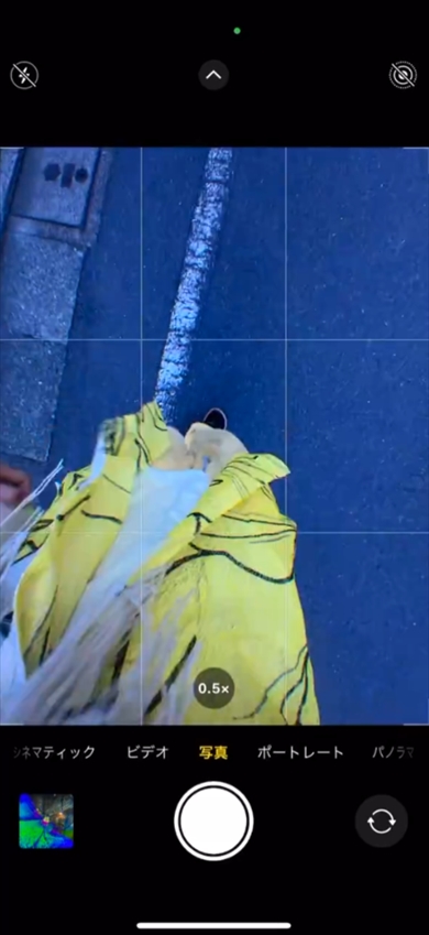 iPhoneの壊れたカメラで撮影したサイケデリックな写真