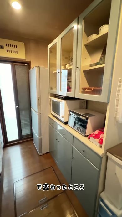 整理収納のプロが使いやすさも考えて築36年の実家のキッチンを整理した後