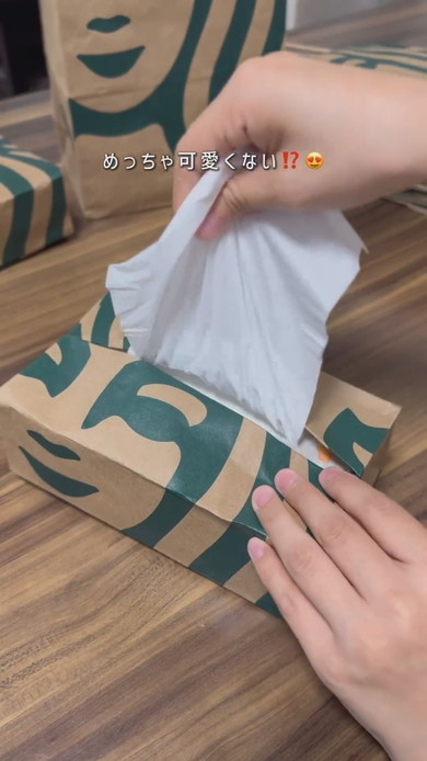 スタバの紙袋活用法の解説