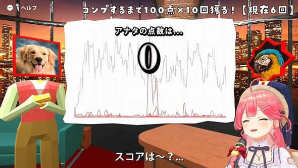 声マネキングに挑戦するさくらみこ