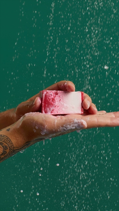 生肉にしか見えないLUSHのせっけん