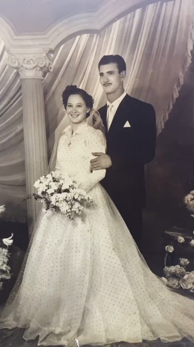 おじいちゃん おばあちゃん 昔 写真 再現 記念写真