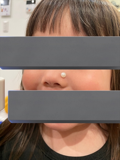 ギャルな4歳時のデコ