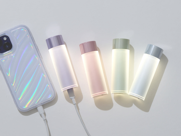 LED付きモバイルバッテリー