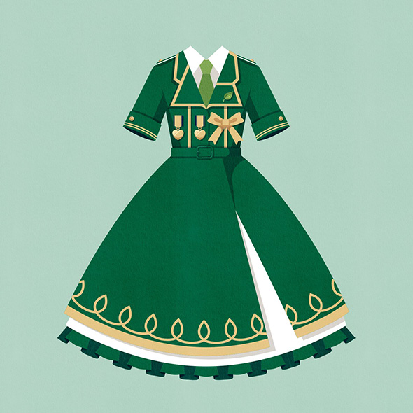 緑のドレス