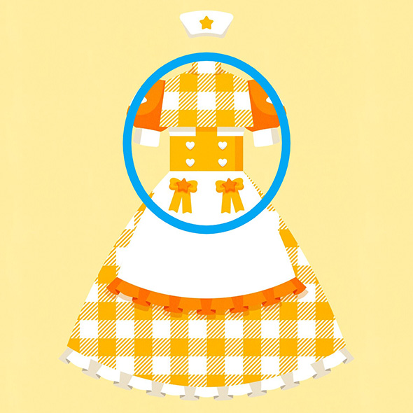 黄のドレスの答え