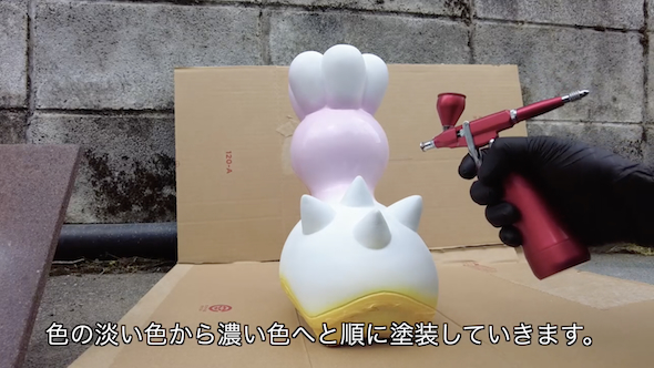 歩いて泳ぐカラナクシを作ってみた