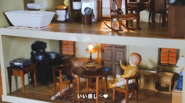 1987年のアンティーク調なシルバニアハウス