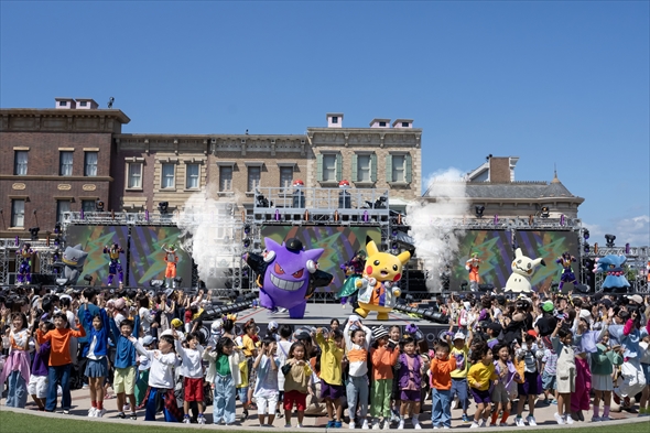 USJのハロウィーンイベント「ポケモン・ジャンピン・ハロウィーン・パーティ」