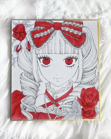 小学生と現在の絵ビフォアフ