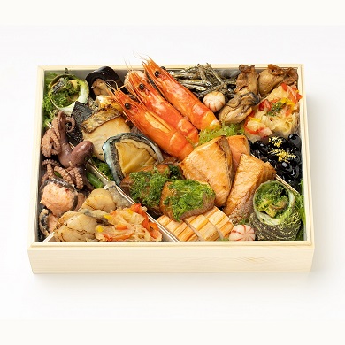 YouTubeクリエイター「きまぐれクック」完全監修のおせち「海手箱 万寿亀」の一の重