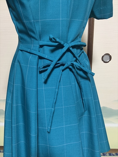 母が作ったレトロかわいいワンピース