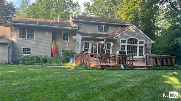 裏庭のデッキの大改造