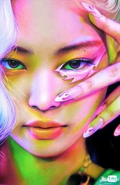 BLACKPINKジェニーのドローイングがすごい