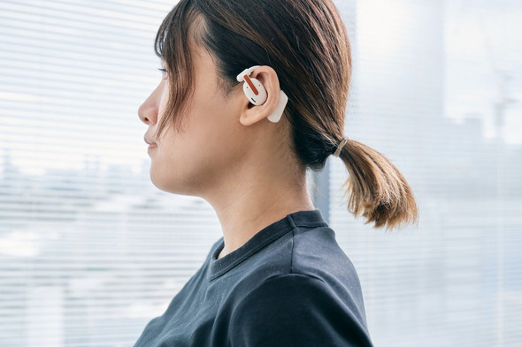 ゲオ　イヤホン　完全ワイヤレスオープンイヤーイヤホン