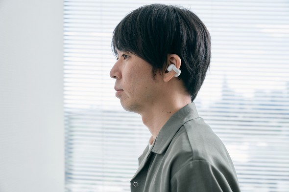 ゲオ　イヤホン　完全ワイヤレスオープンイヤーイヤホン