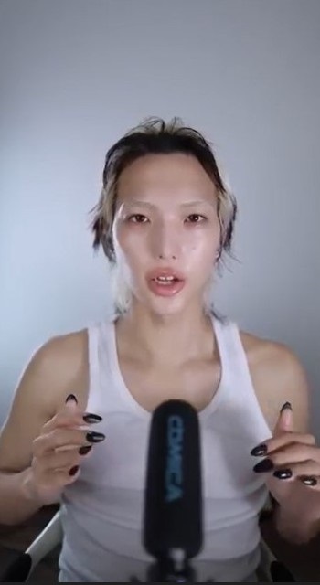 緑髪のゴージャスメイク