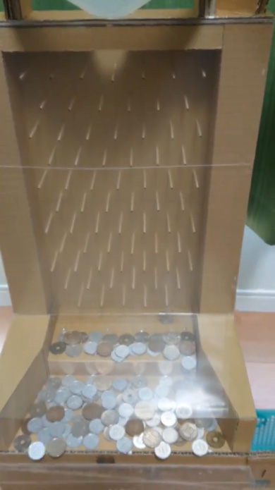 絶対たまる 楽しい 貯金箱 メダル落とし メダルゲーム 自作