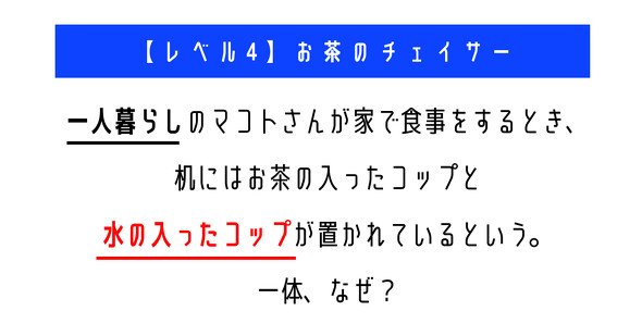 ウミガメのスープ　水平思考クイズ　カプリティオ　古川洋平
