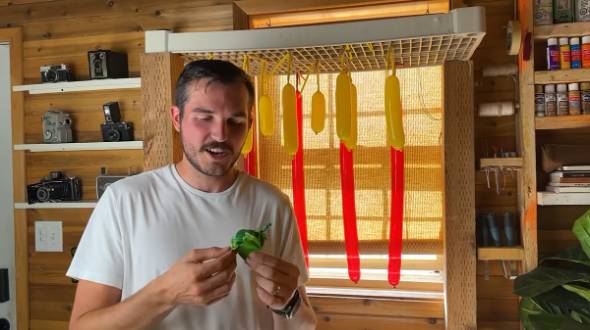 割れない風船スツールを作る