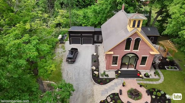 校舎を家に改装