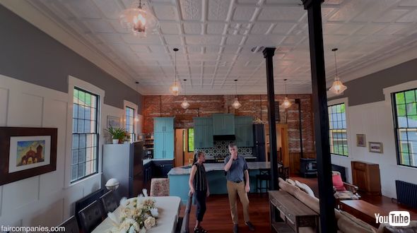 校舎を家に改装