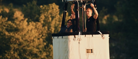 weraのドライバー型の熱気球