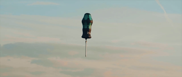 weraのドライバー型の熱気球