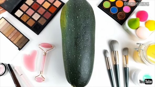 ズッキーニのメイク動画