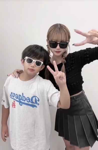 辻希美と杉浦太陽の長女・希空のTikTok動画