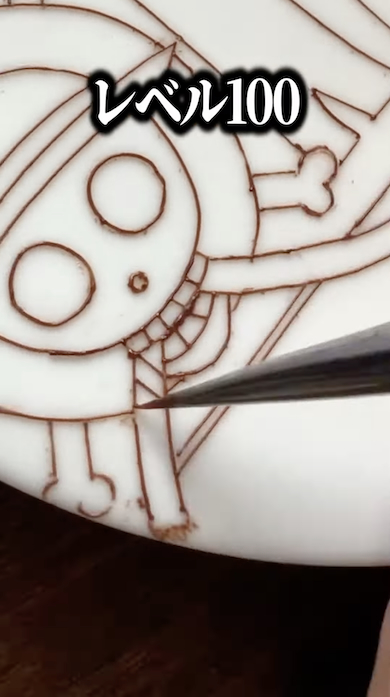 レベル1のチョコペン