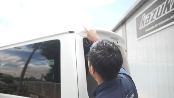 ルーフスポイラーの見方