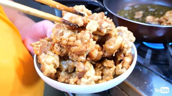 二子山部屋で大盛り唐揚げ