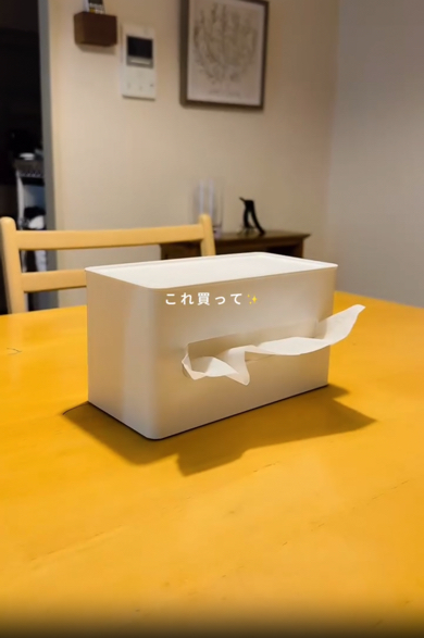 両面コンパクトティッシュ＆ウェットシートケース タワー