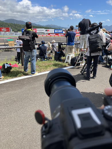 富士6時間耐久レースで撮影