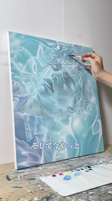 光る絵の描き方