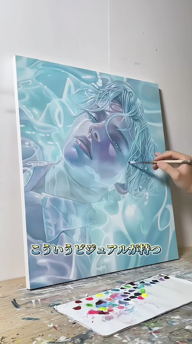 光る絵の描き方