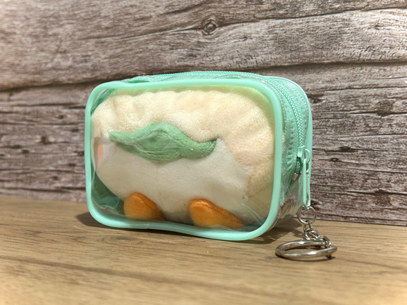 ポケモン ぬいぐるみ モクロー クリアポーチ ぴったり ぎゅうぎゅう 詰め