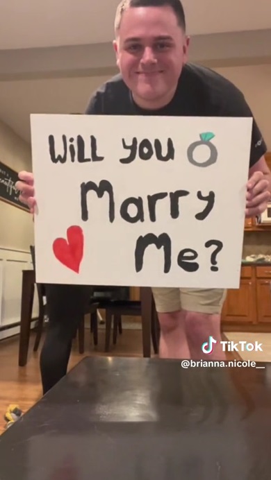 幸せなサプライズ