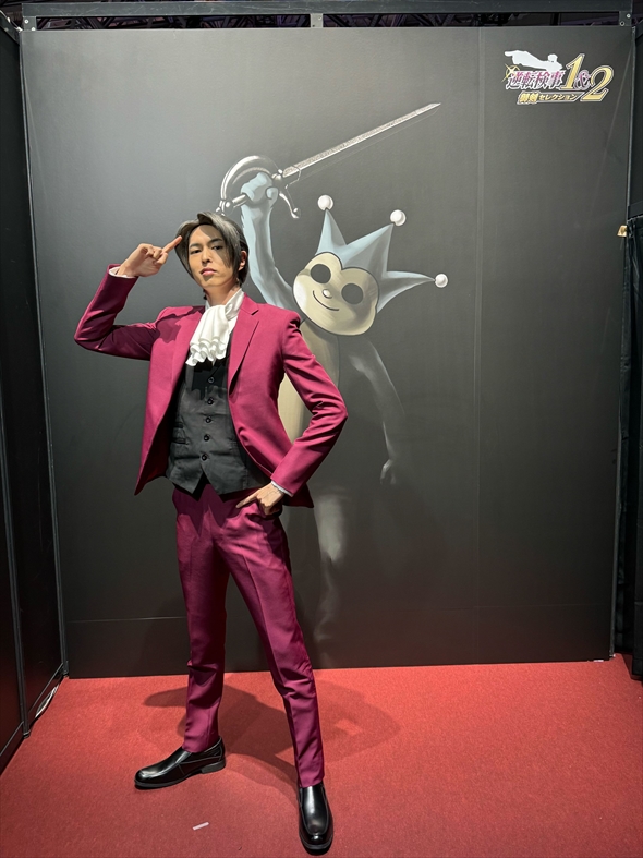 逆転裁判 中国カプコンストア限定 チケッ ト・ポラロイドセット 御剣怜侍 逆転裁判 中国カプコンストア限定 チケッ ト・ポラロイドセット