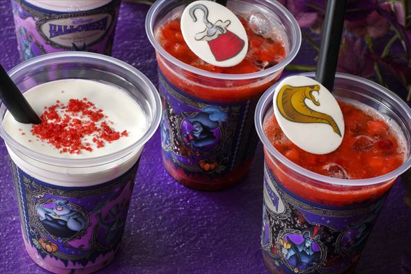 ヴィランズをイメージしたドリンクが登場