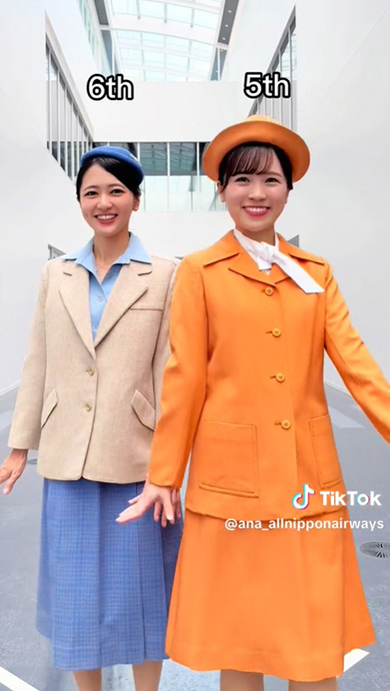 画像左：6代目／画像右：5代目