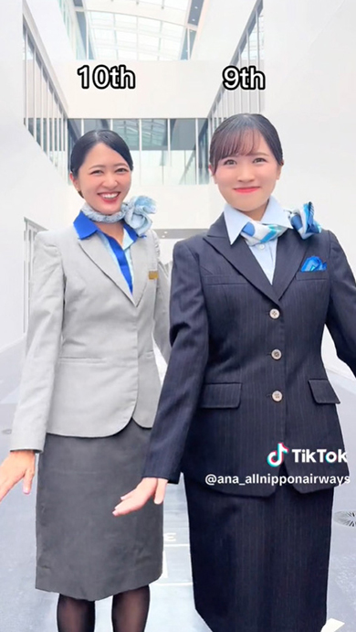 画像左：10代目／画像右：9代目