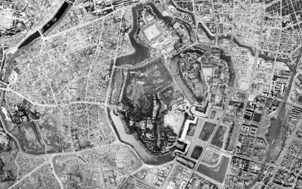 1945〜1950年の皇居・東京駅周辺の写真